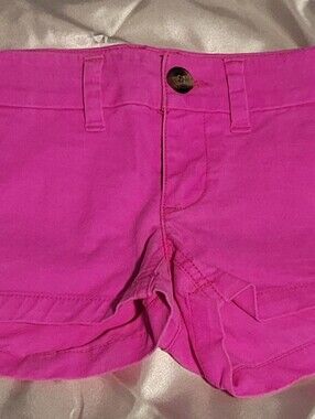 American Eagle Women's Hot Pink Chino Shorts Size 00